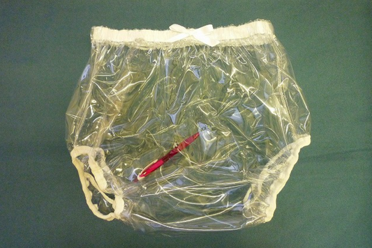 スケルトンおむつカバーパンツ(透明ビニール)