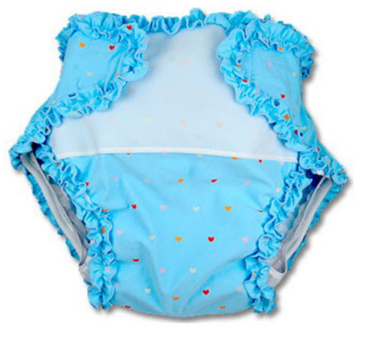 オムツカバー縁取りフリル